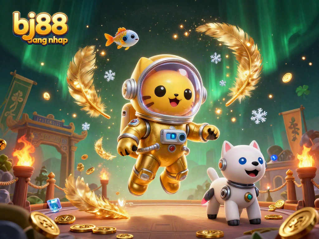 Engage in thrilling gameplay at bj88 dang nhap with animated characters and vibrant casino elements.
