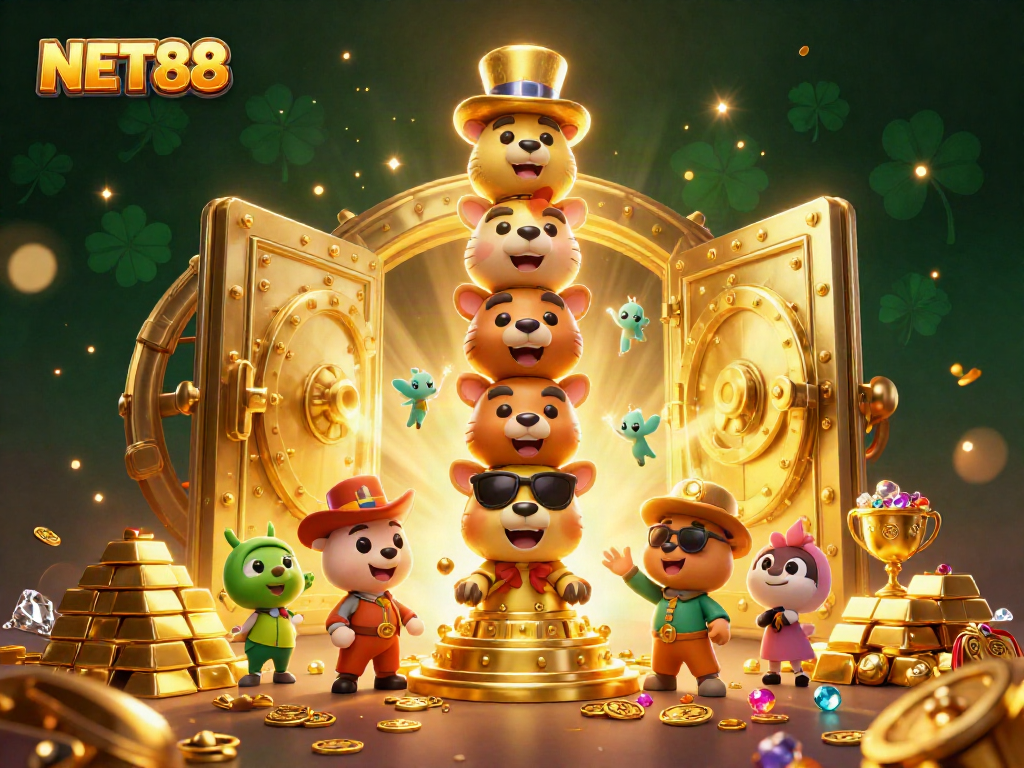 Experience NET88 with vibrant casino games and exciting treasures in a dynamic, immersive setting.