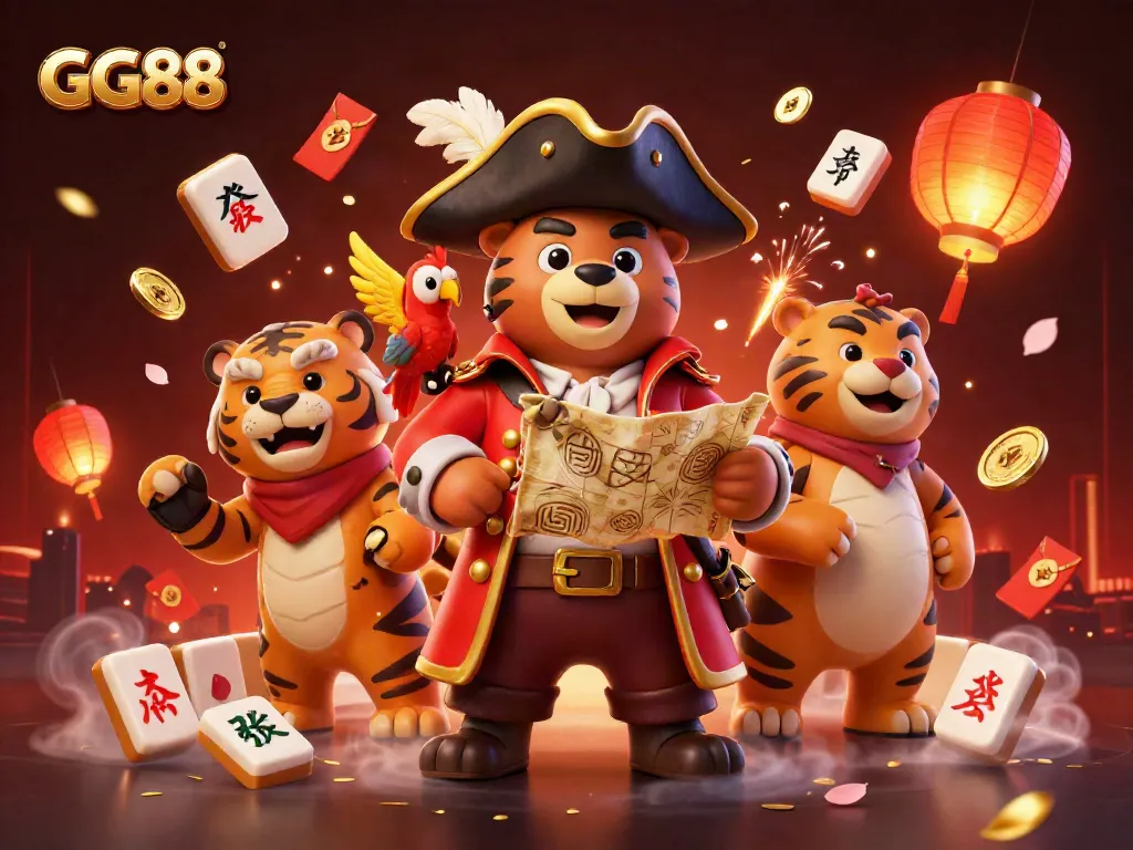 GG88 captivates players with rich 3D pirate-themed casino adventure filled with excitement.