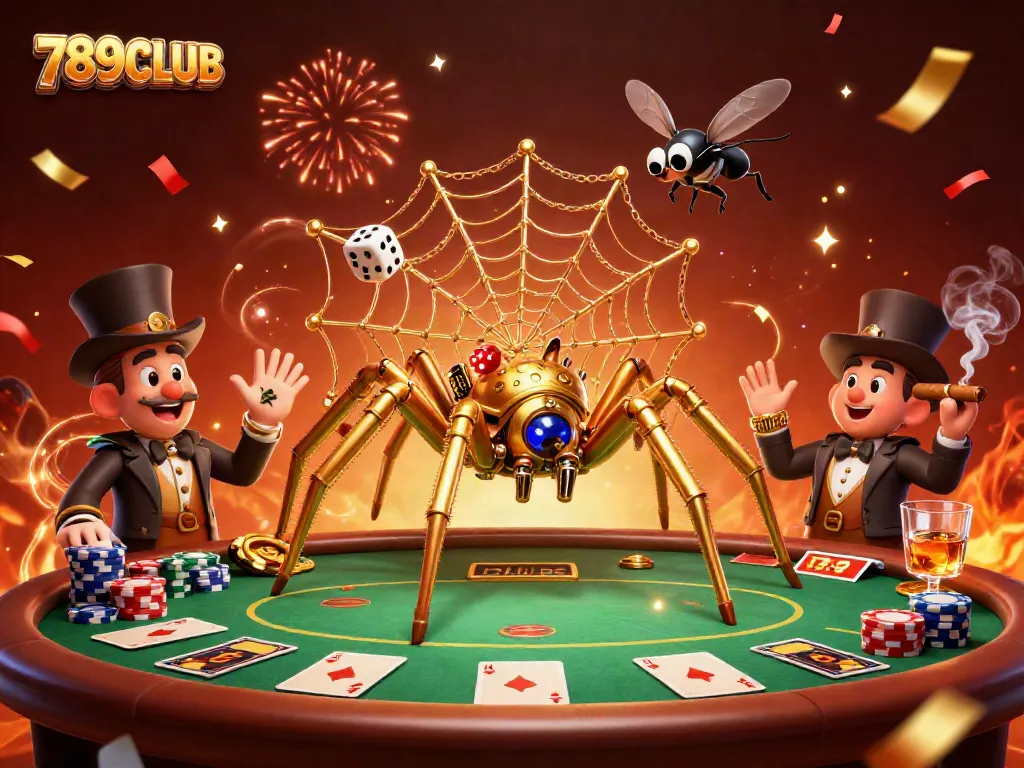 Engage in the thrilling world of 789CLUB with a dynamic steampunk casino theme filled with poker elements.