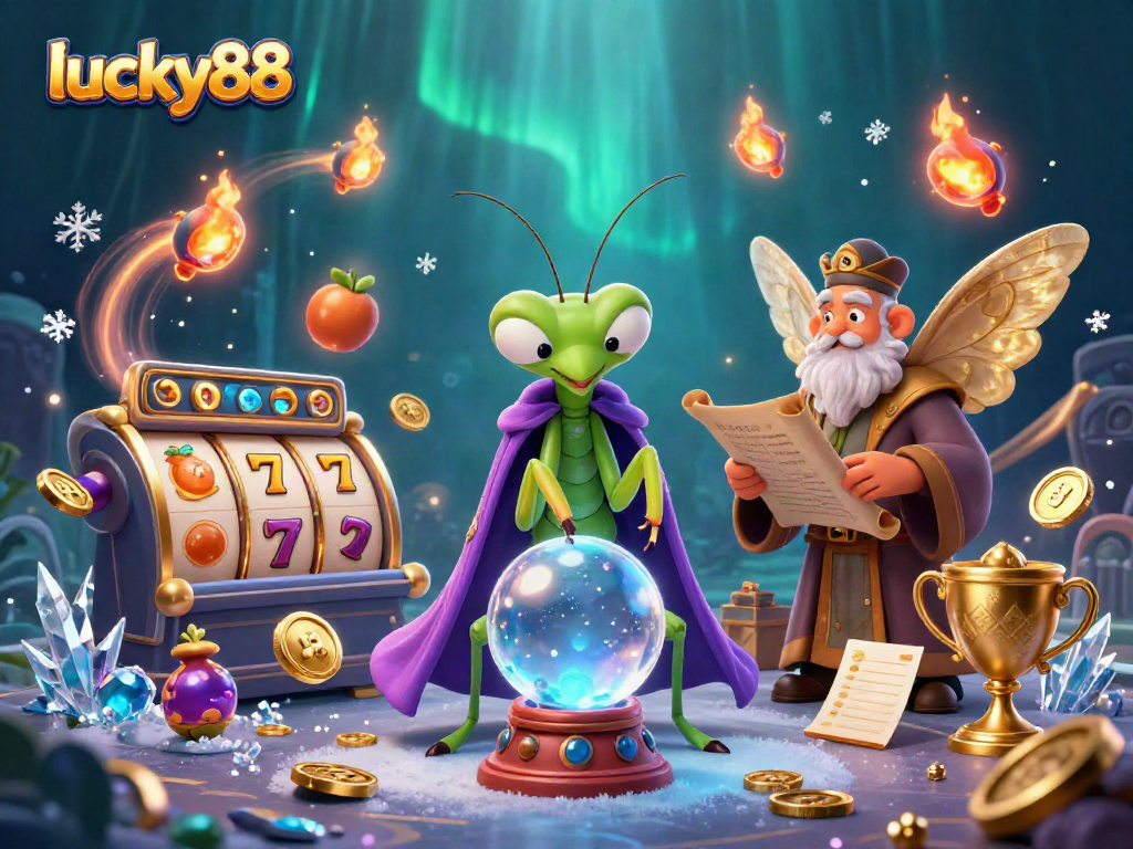 Engage with lucky88's immersive slot games featuring vibrant characters and glittering visuals